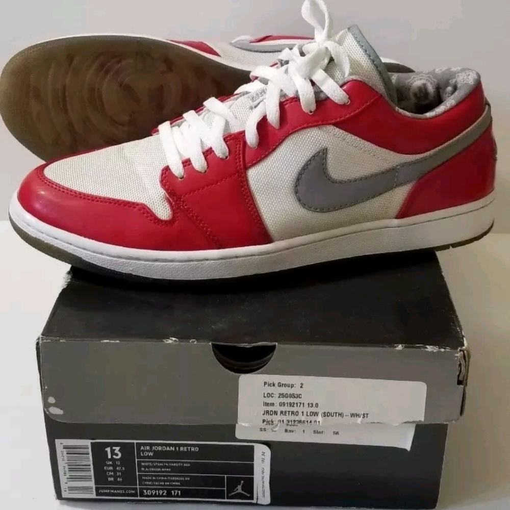 2006 Rare Air Jordan 1 Retros Low sz 13